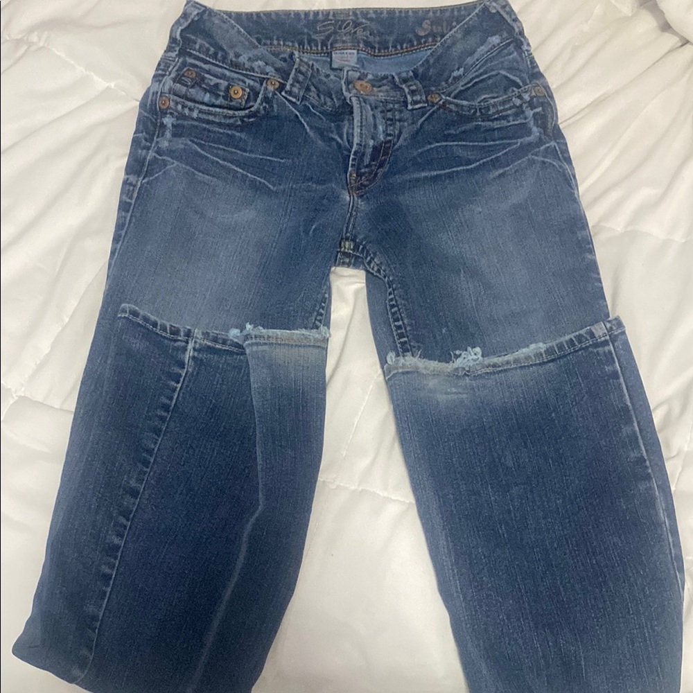 Silver jeans| bootcut womans jeans